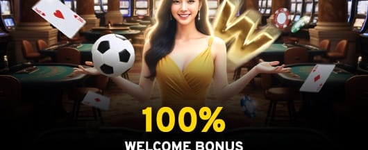 Bonus Selamat Datang 100% promotion image